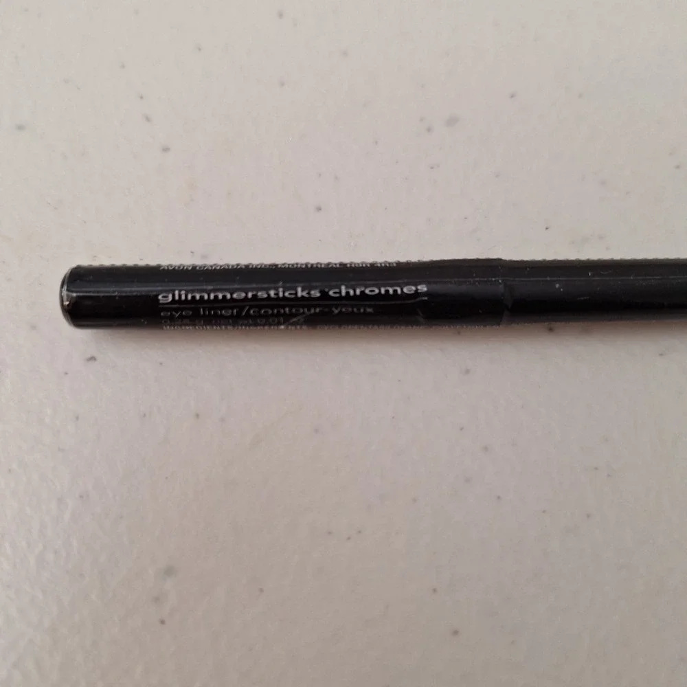 3 Set AVON GLIMMERSTICKS CHROMES EYE LINER - Veluxe Blue- G204 - New Sealed